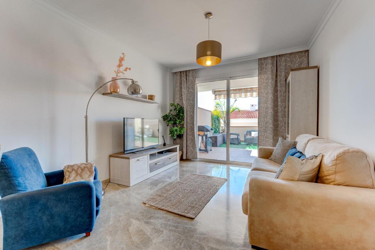 Modern Apartment With Large Terrasse, Bbq, Fast Wifi, 2 Pools Puerto de Santiago  Ngoại thất bức ảnh